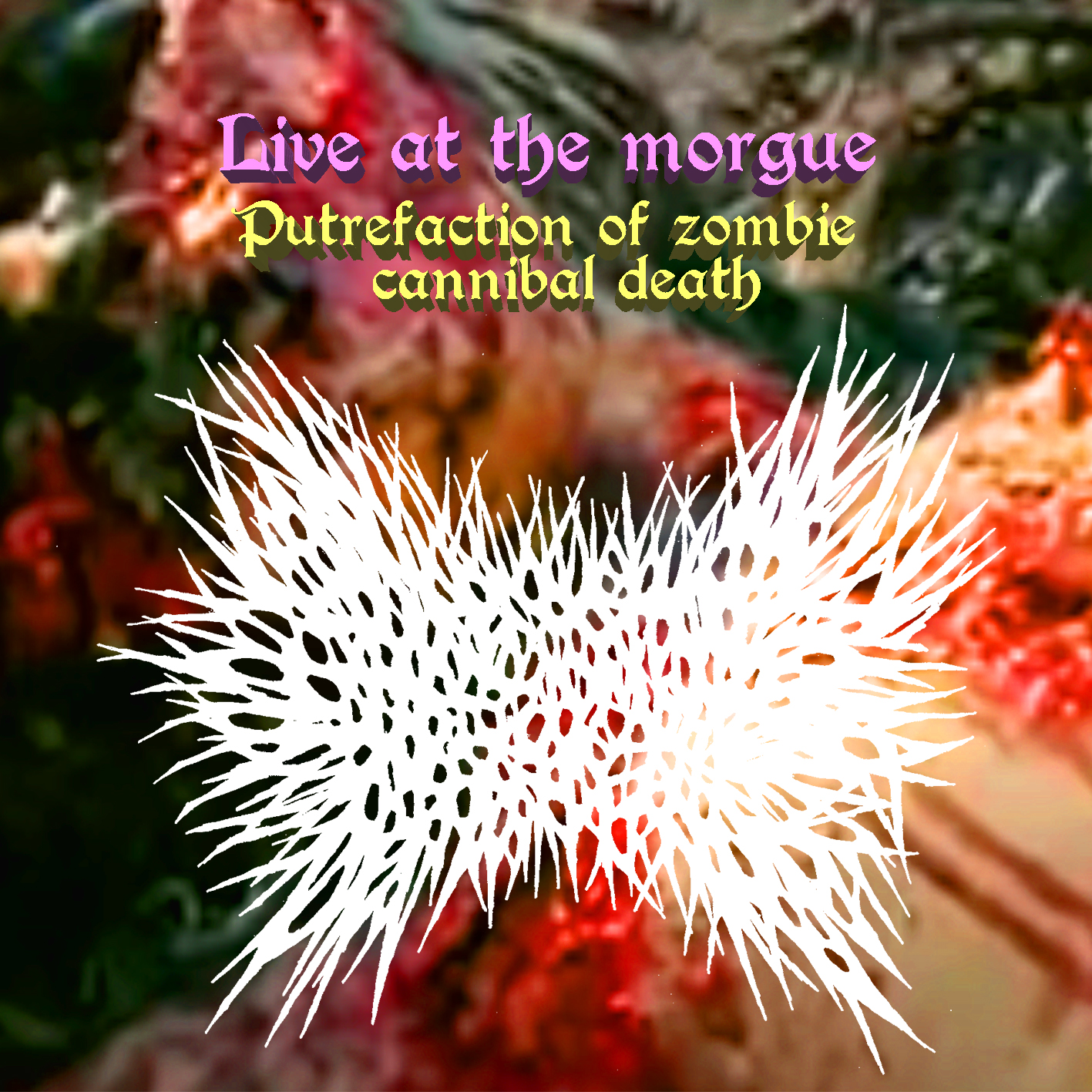 Putrefaction of zombie cannibal death - Live at the morgue